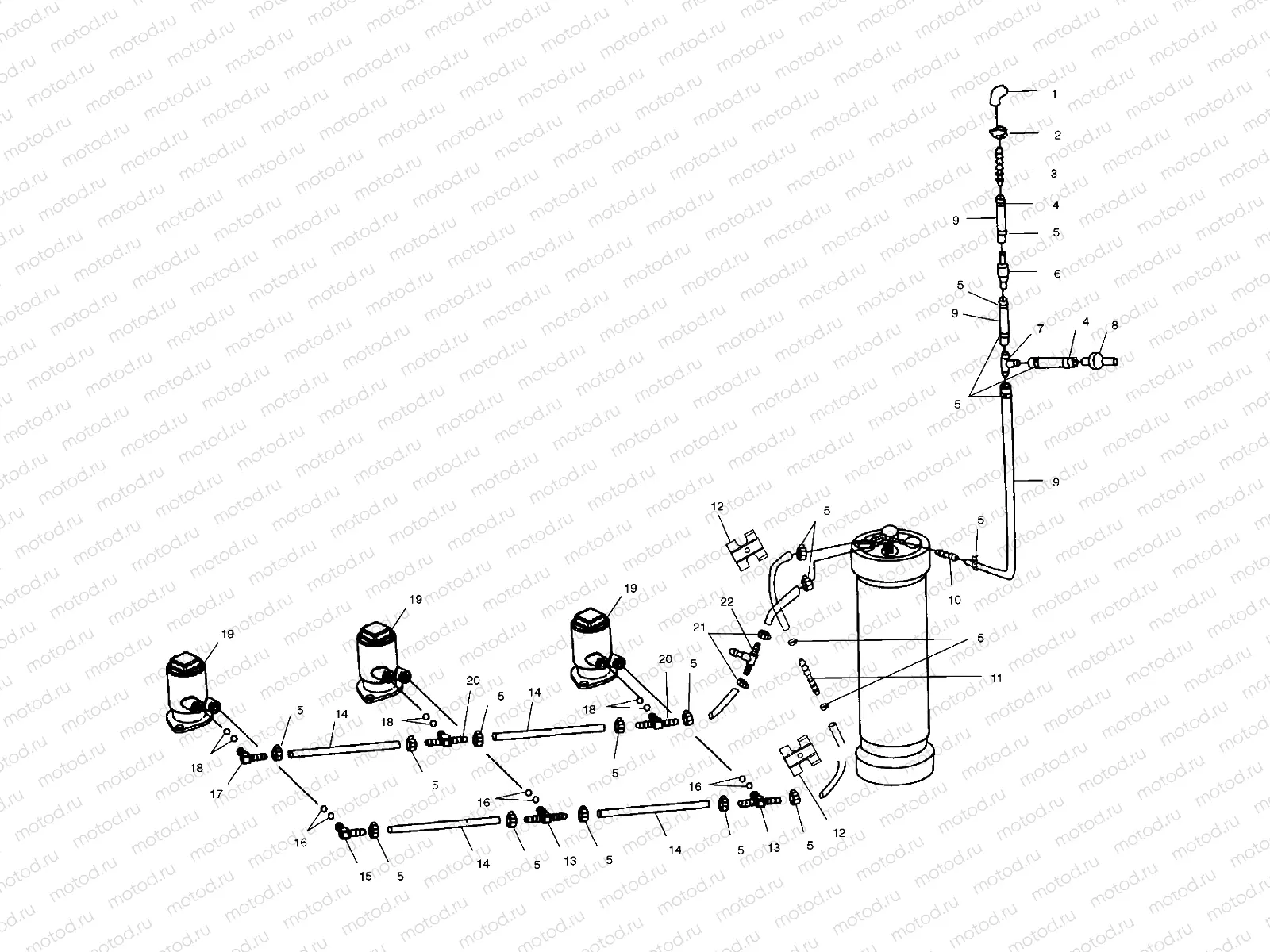 FUEL SYSTEM - W025098D/W025098C/W025098I (4971447144A11) | FUEL SYSTEM - W025098D/W025098C/W025098I (4971447144A11)