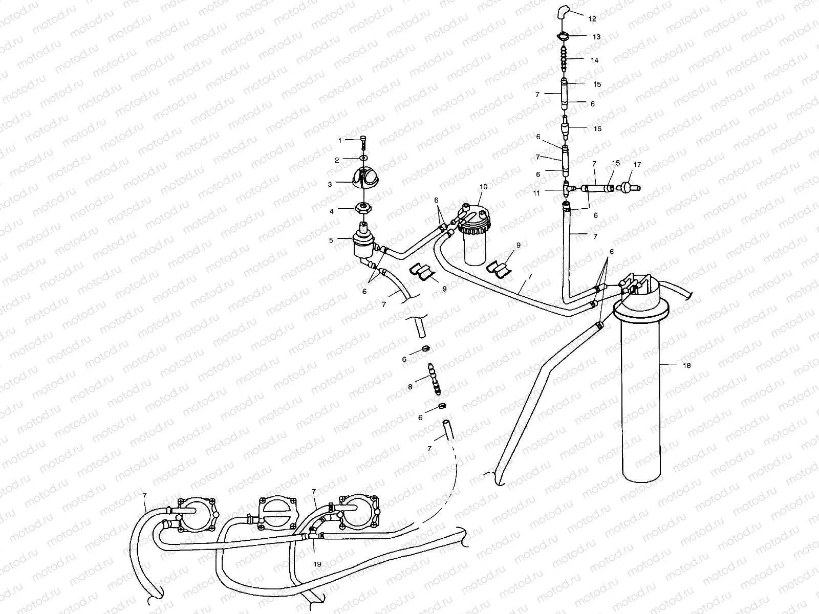 FUEL SYSTEM - W025099D/W025099I (4971417141A11) | FUEL SYSTEM - W025099D/W025099I (4971417141A11)
