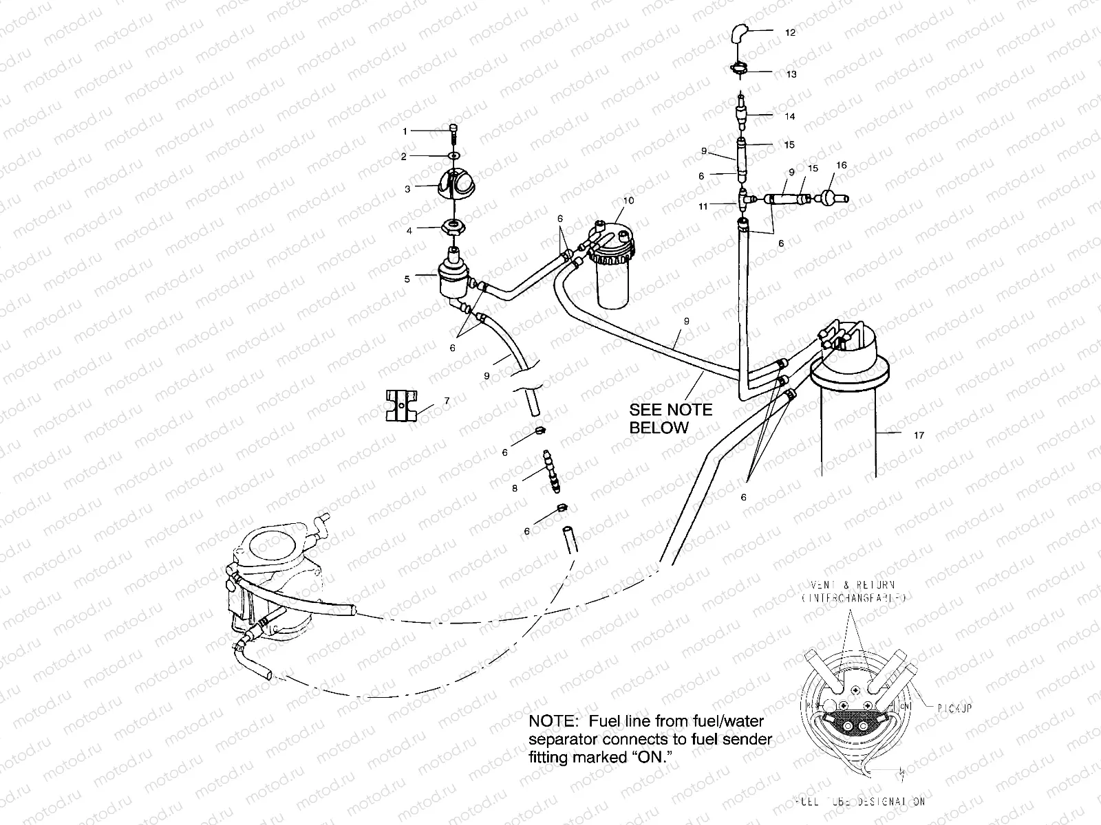 FUEL SYSTEM - W025197D/W025197I (4971297129A10) | FUEL SYSTEM - W025197D/W025197I (4971297129A10)