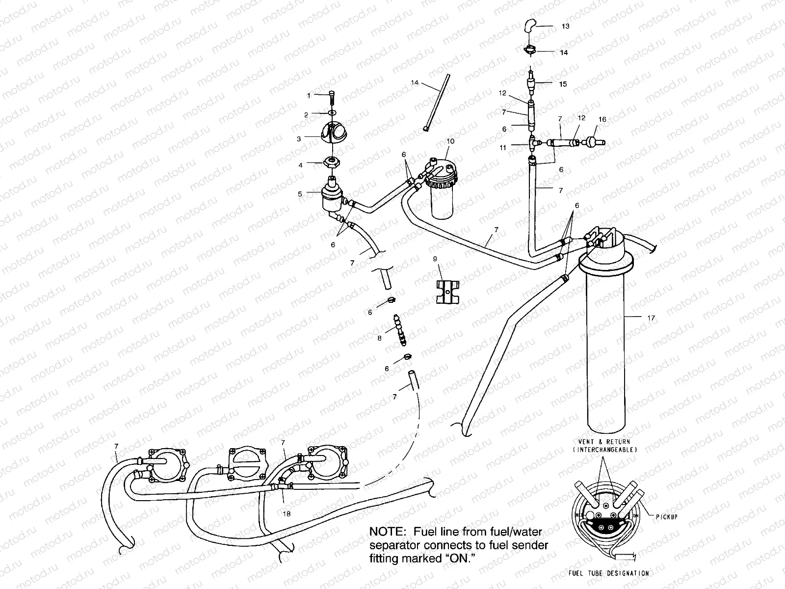 FUEL SYSTEM - W025199D/W025199I (4971327132A10) | FUEL SYSTEM - W025199D/W025199I (4971327132A10)