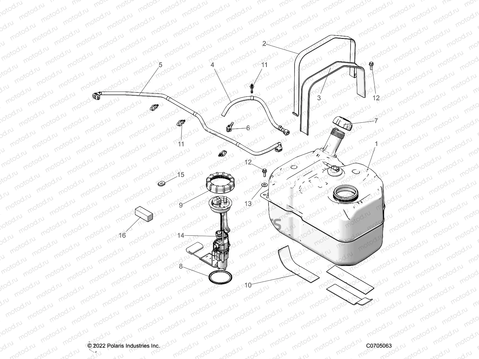 FUEL SYSTEMS | FUEL SYSTEMS, FUEL TANK - D22A99A4/E99A4 /F99A4/G99A4 (C0705063)