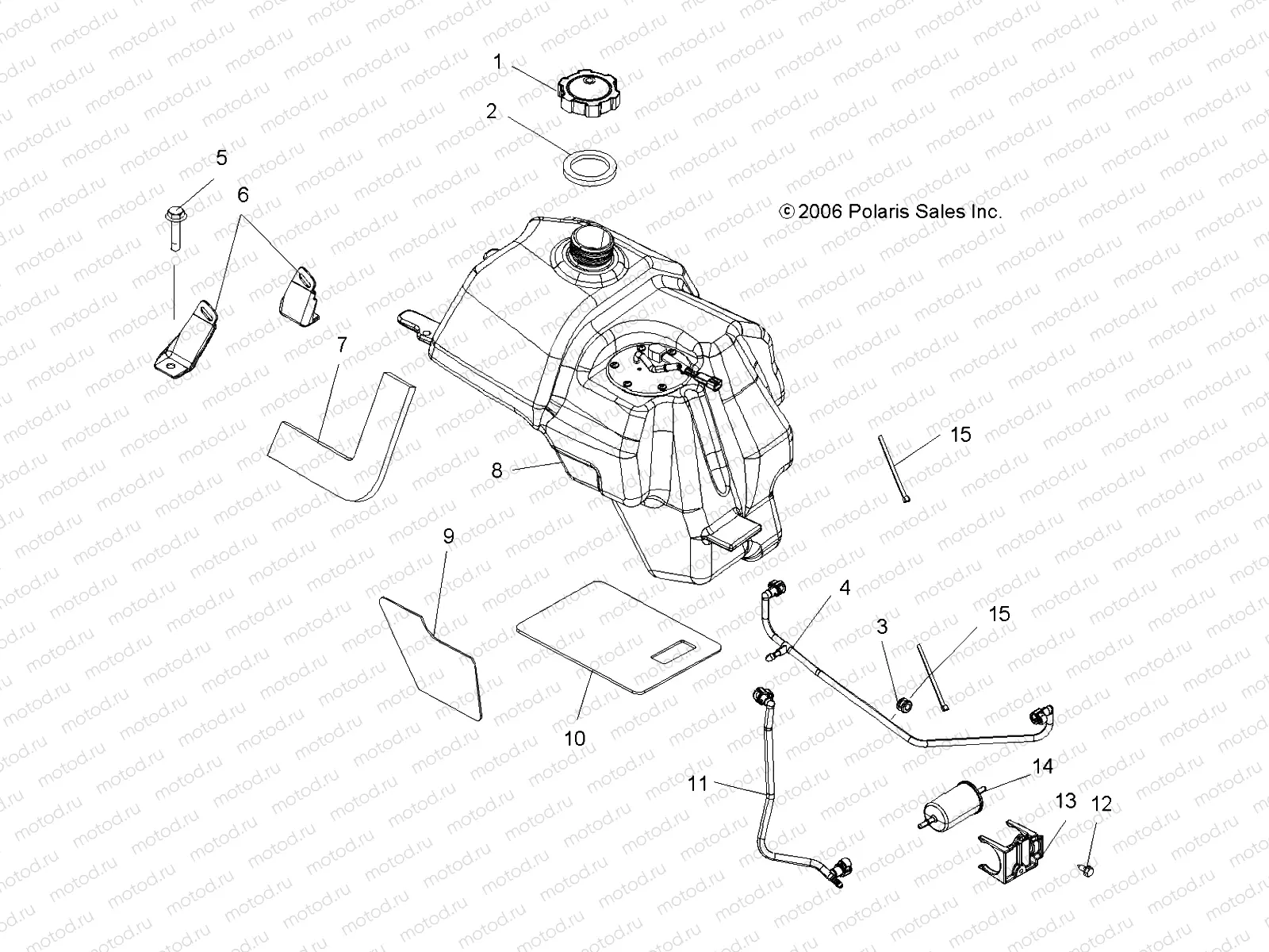 FUEL TANK - A07MH50FC (49ATVFUEL075EFIIN) | FUEL TANK - A07MH50FC (49ATVFUEL075EFIIN)