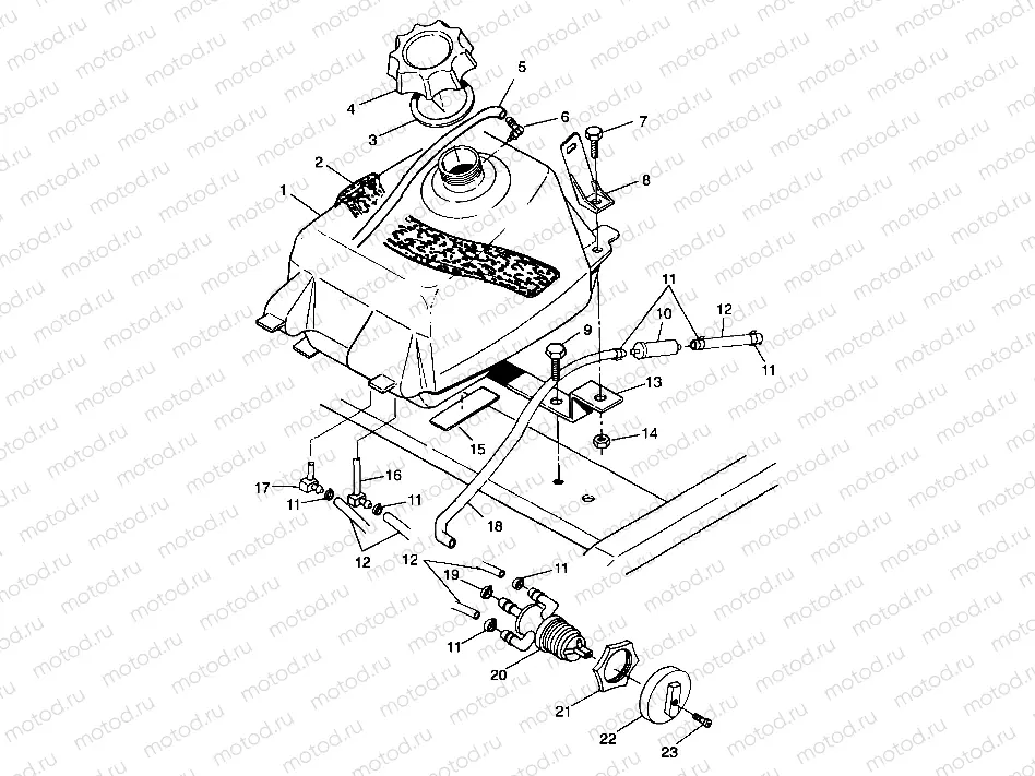 FUEL TANK - A99CA28CA (4949444944a014) | FUEL TANK - A99CA28CA (4949444944a014)