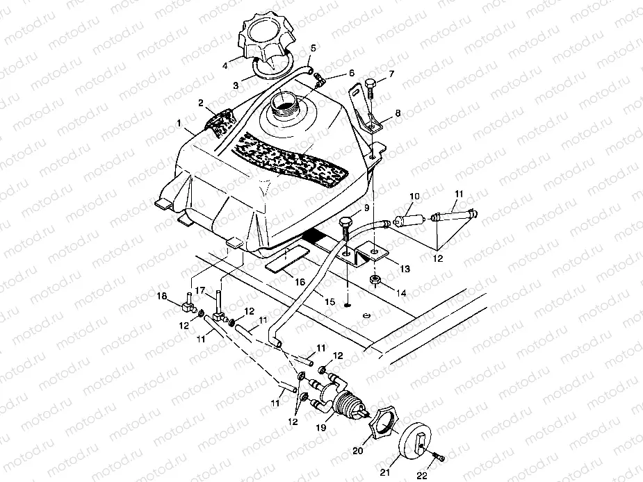 FUEL TANK - A99CC28CA (4949484948a014) | FUEL TANK - A99CC28CA (4949484948a014)