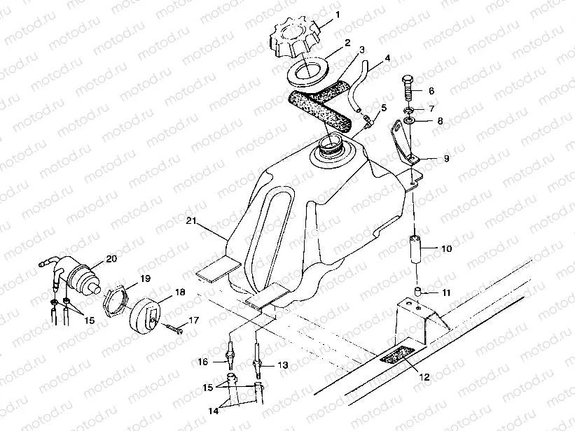 FUEL TANK - A99CH33IA (4949884988b002) | FUEL TANK - A99CH33IA (4949884988b002)