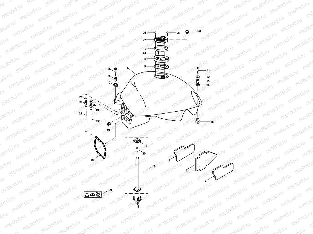 Fuel Tank and Fittings