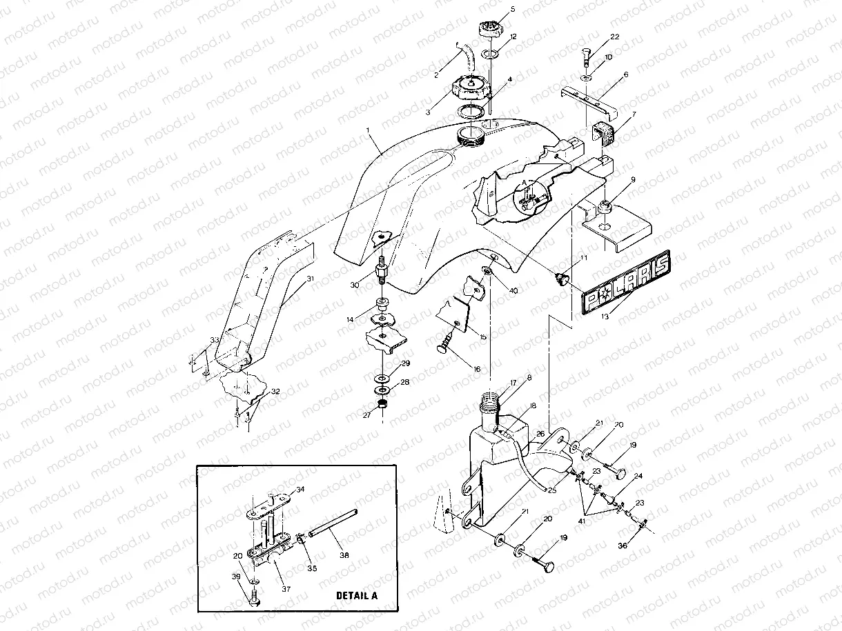 Fuel Tank Assembly (4914771477009A) | Fuel Tank Assembly (4914771477009A)