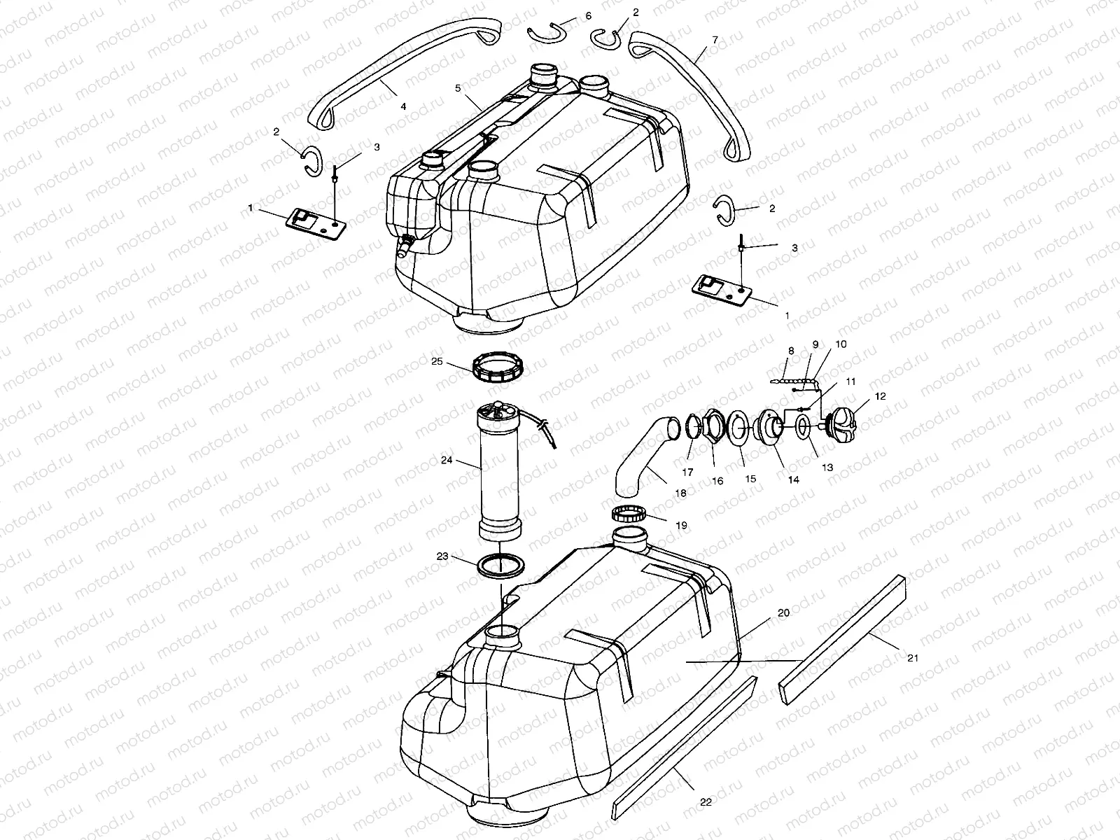 FUEL TANK - B995094 (4951485148A012) | FUEL TANK - B995094 (4951485148A012)