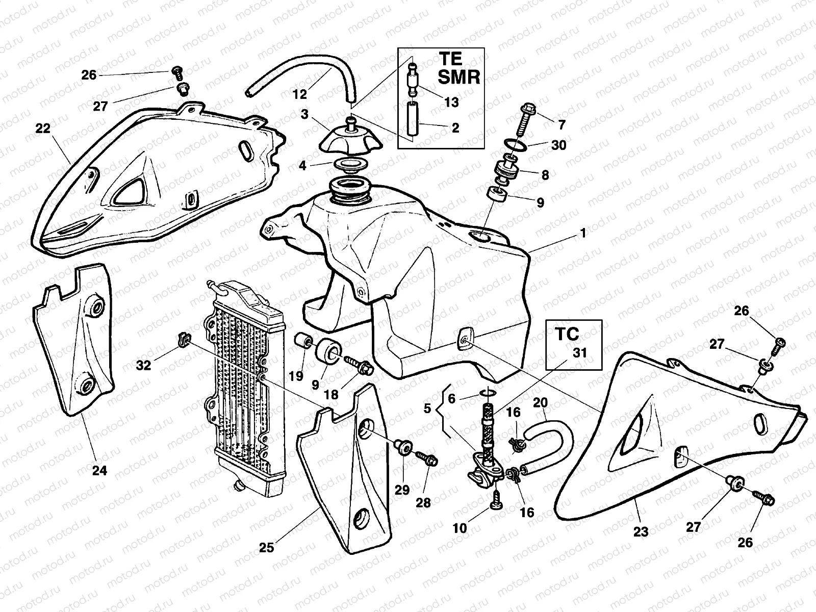 FUEL TANK - BODY