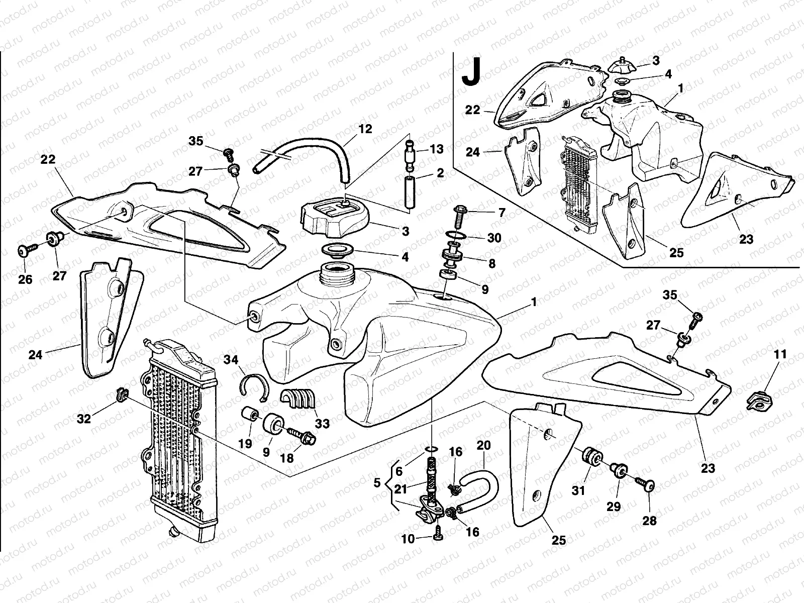 FUEL TANK BODY