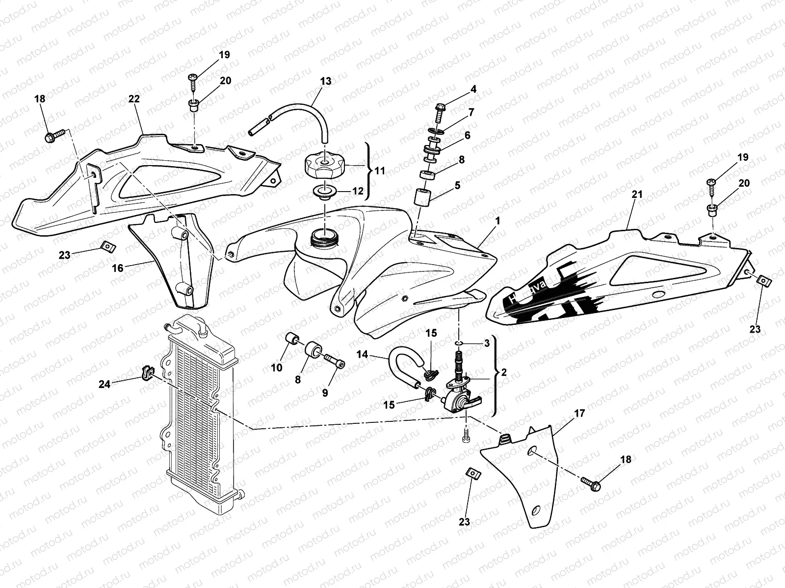 FUEL TANK BODY