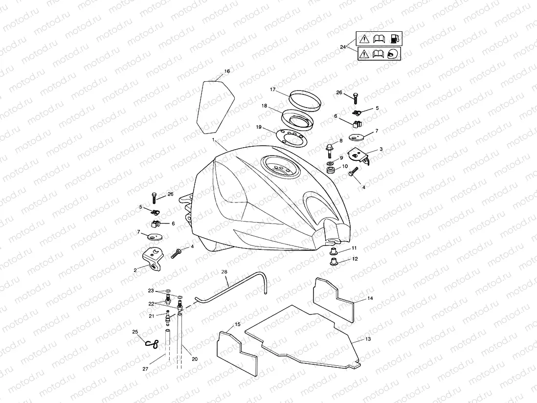 Fuel Tank & Fittings 189198 >>