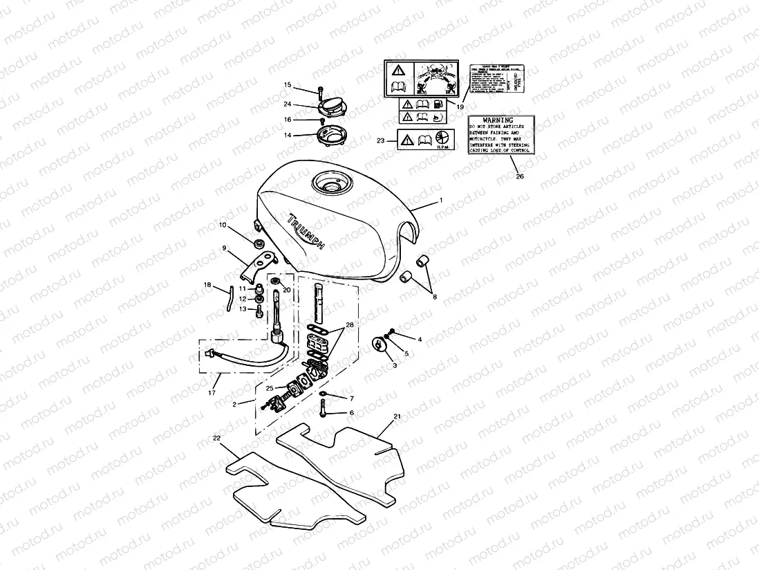 Fuel Tank & Fittings