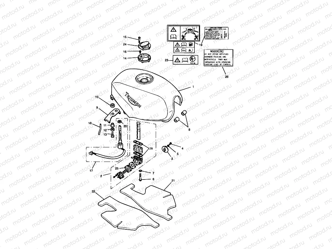 Fuel Tank & Fittings