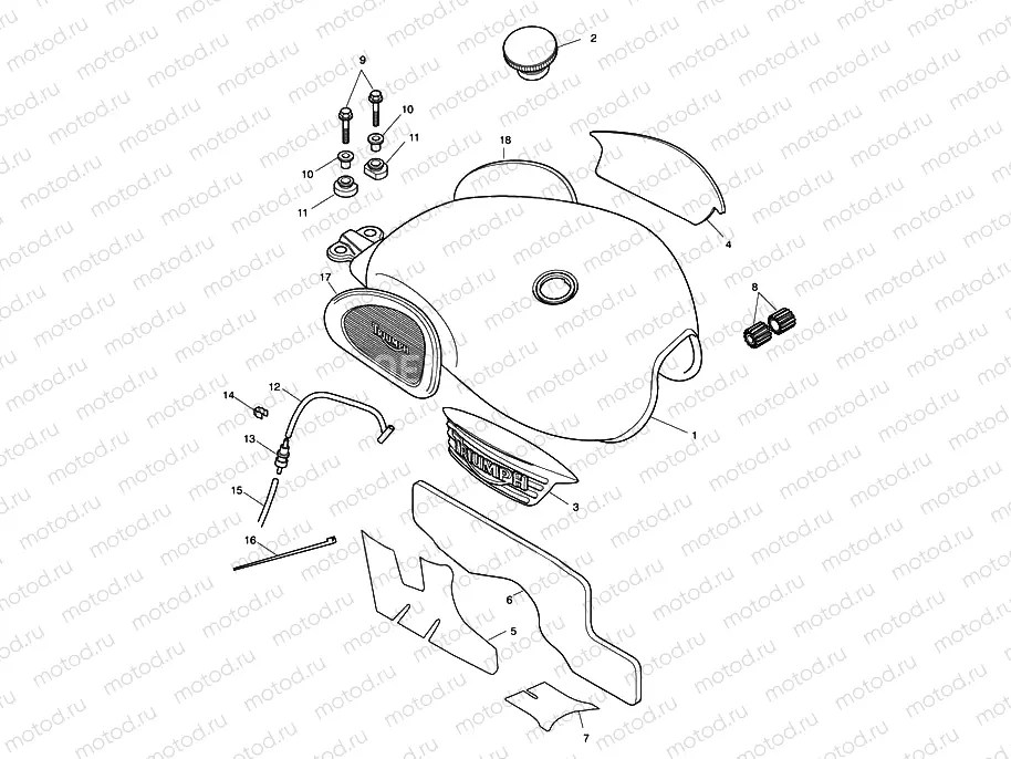 Fuel Tank & Fittings