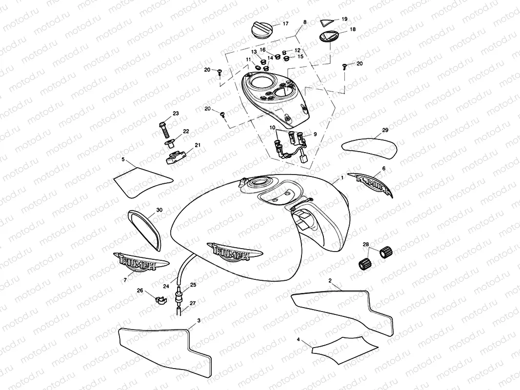 Fuel Tank & Fittings