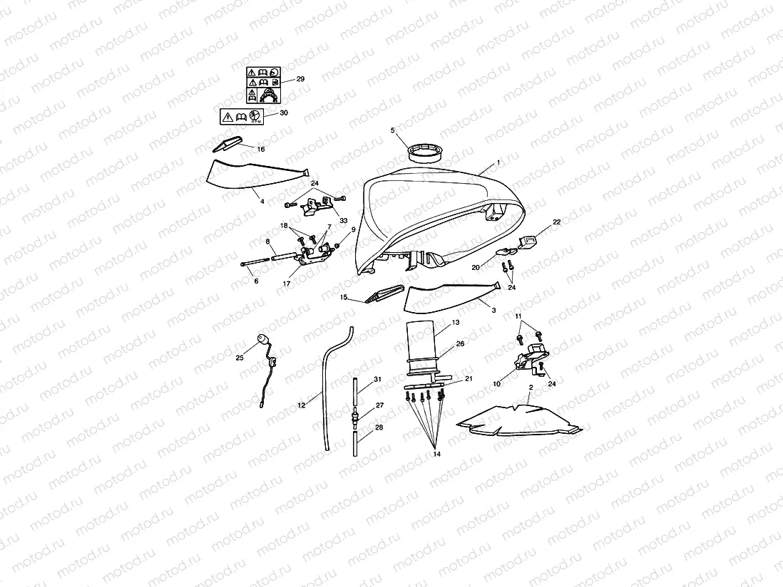 Fuel Tank & Fittings