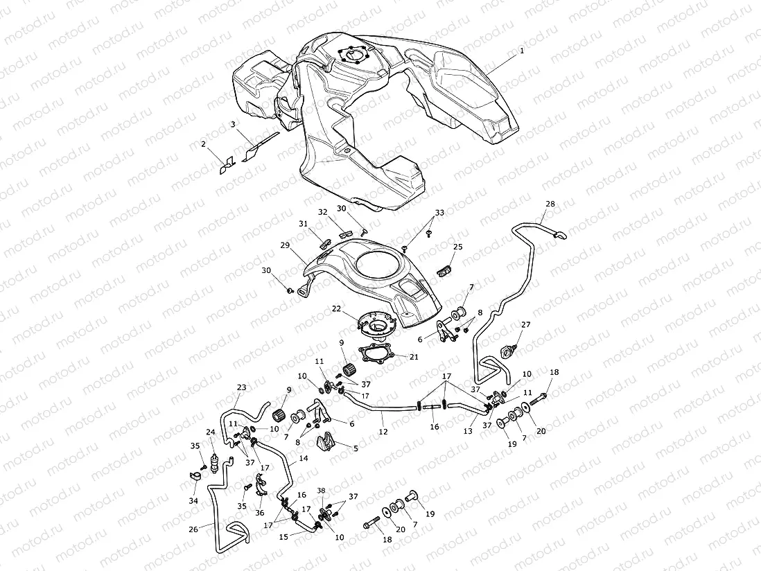 Fuel Tank & Fittings