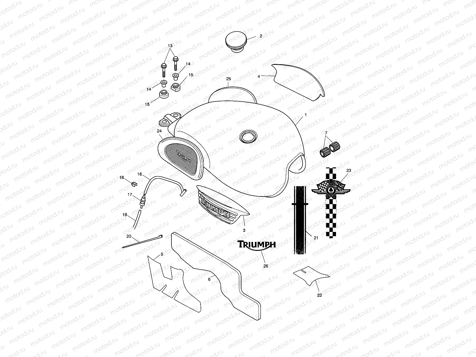 Fuel Tank & Fittings