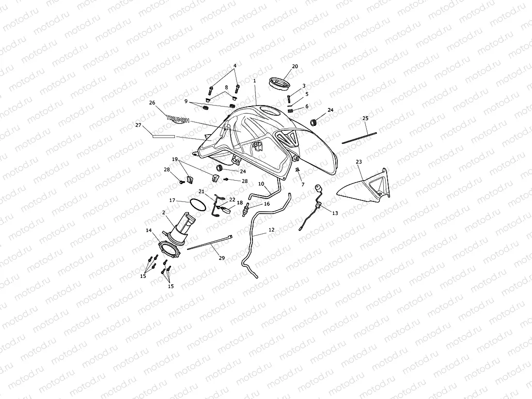 Fuel Tank & Fittings