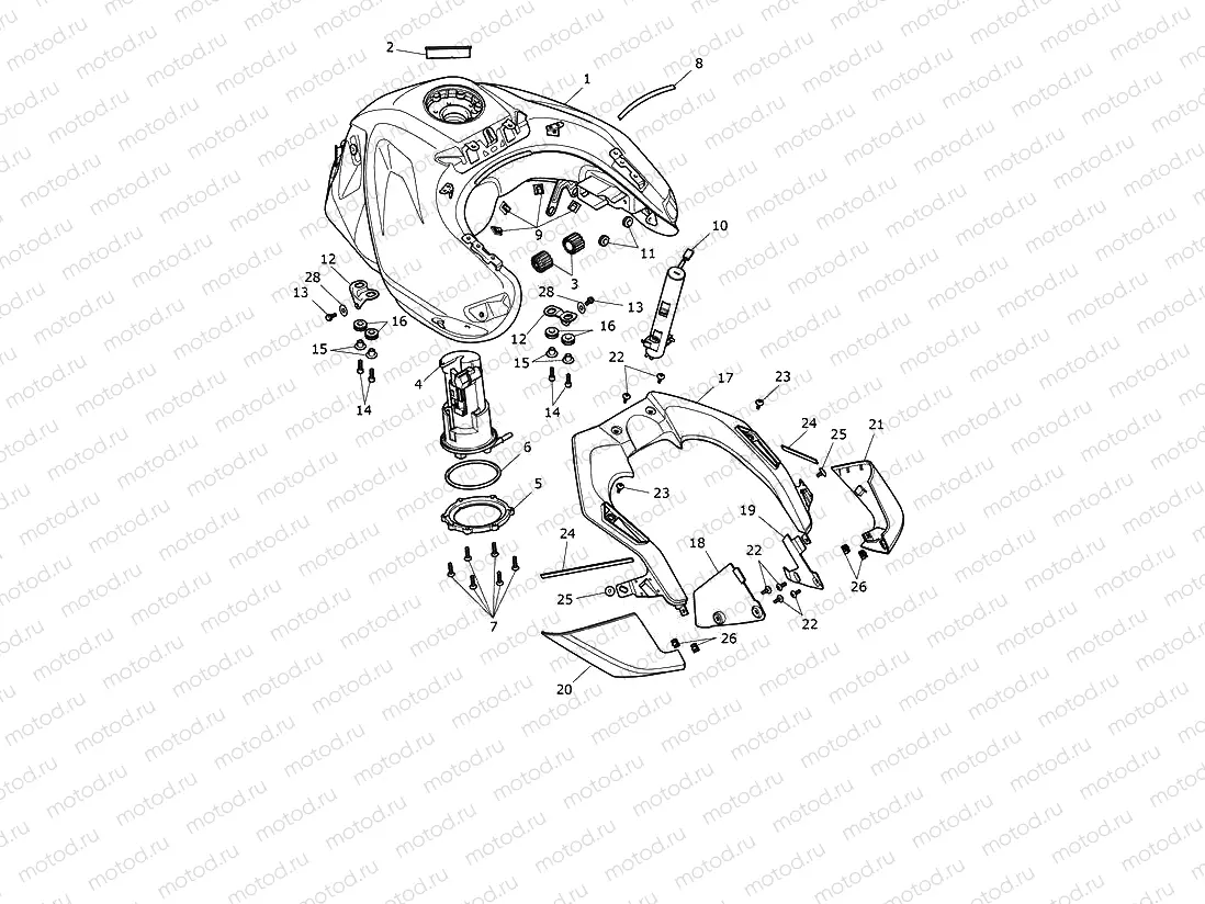 Fuel Tank & Fittings