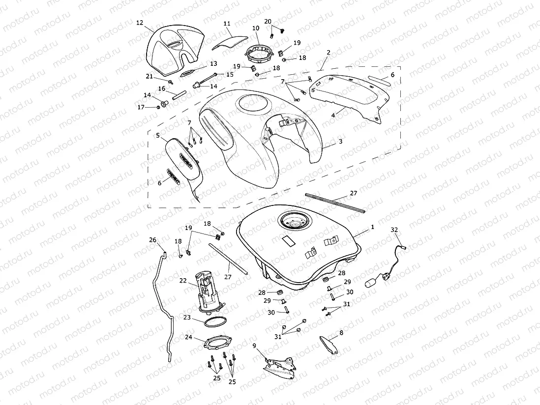Fuel Tank & Fittings