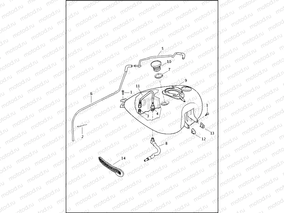 FUEL TANK - FLRT