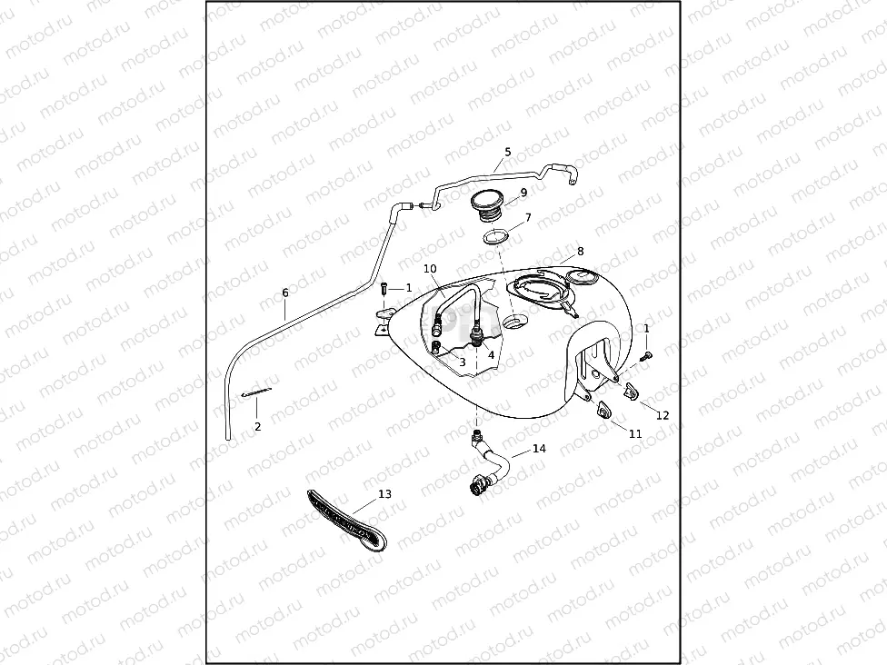 FUEL TANK - FLRT