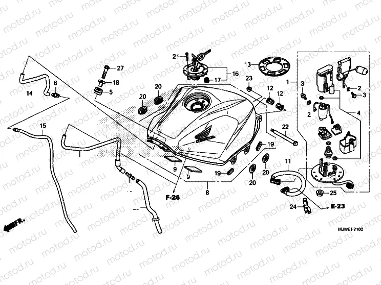 FUEL TANK / FUEAL PUMP