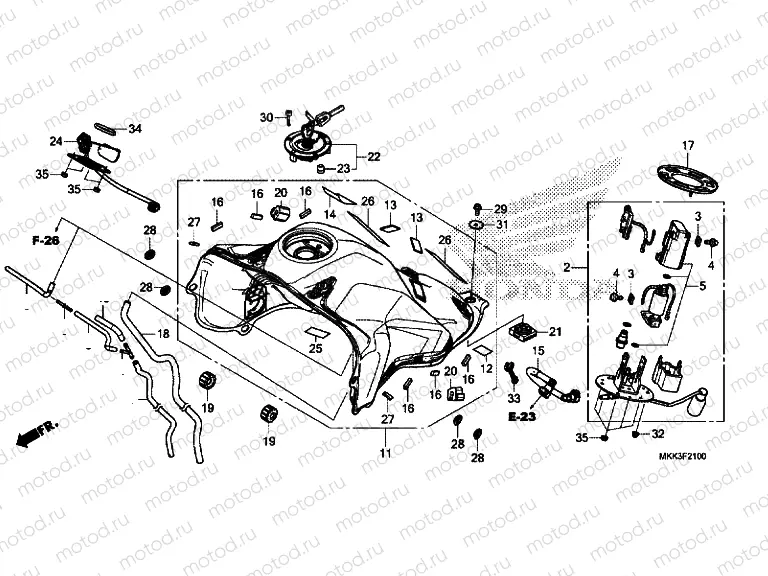 FUEL TANK / FUEL PUMP