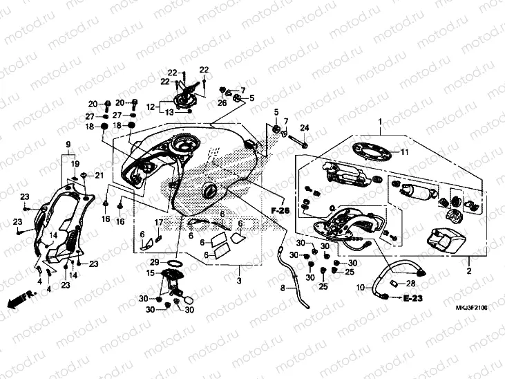 FUEL TANK / FUEL PUMP