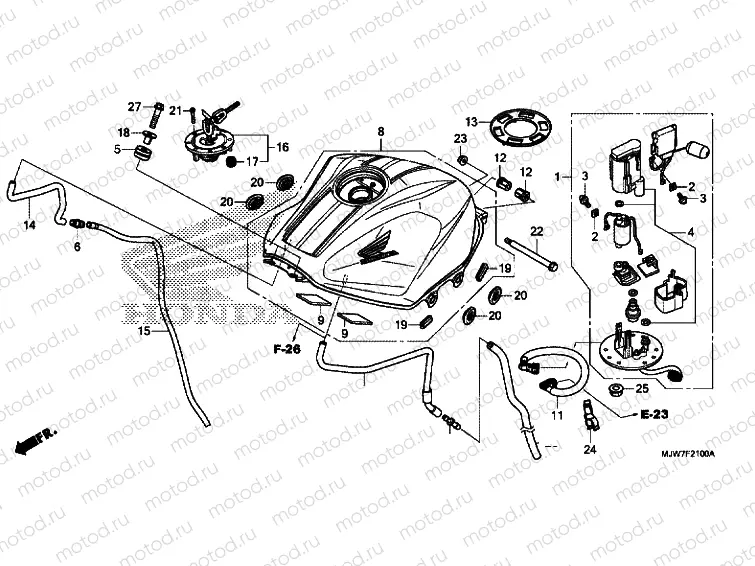 FUEL TANK / FUEL PUMP