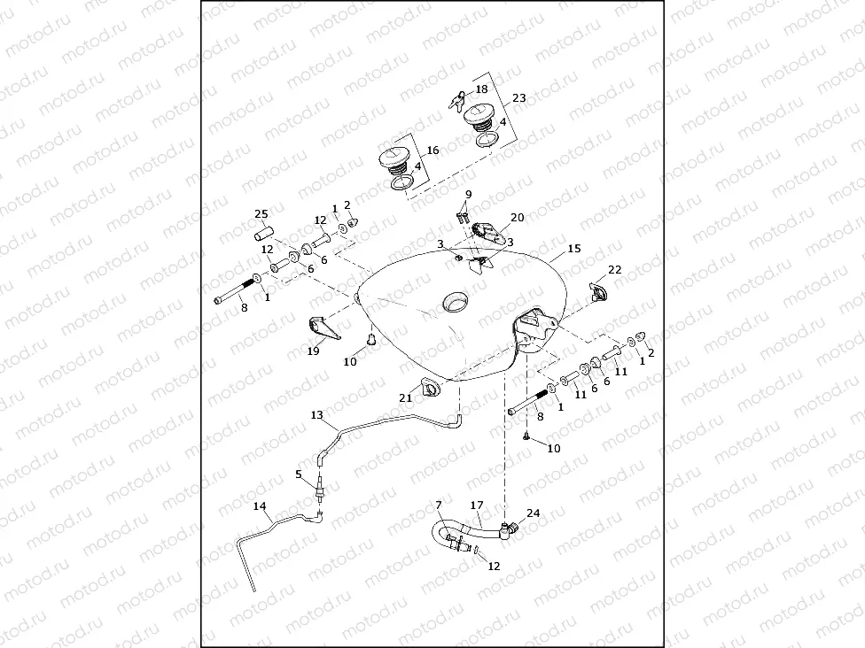 FUEL TANK - FXFBS