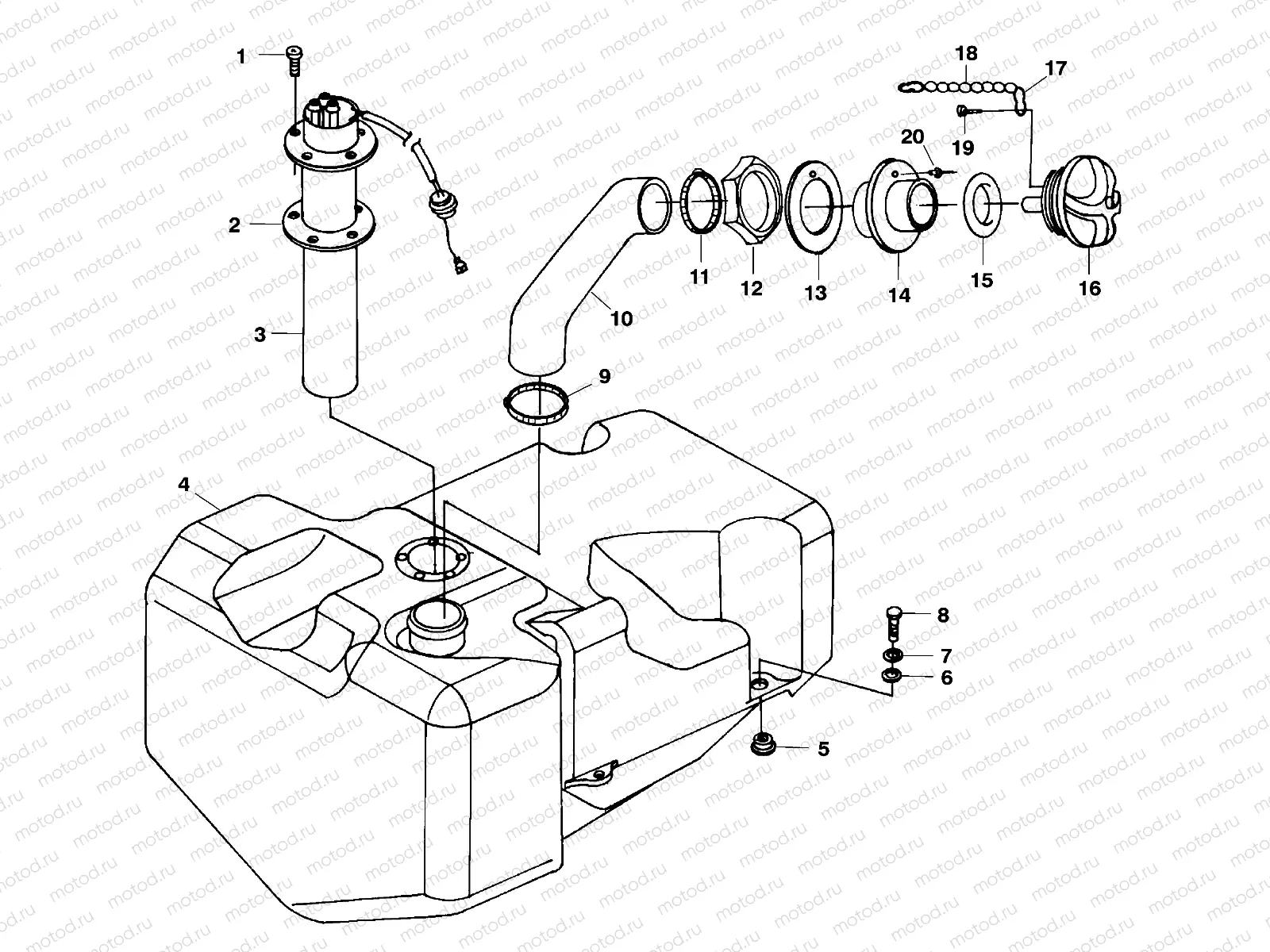 FUEL TANK - I994690 (4951365136a010) | FUEL TANK - I994690 (4951365136a010)
