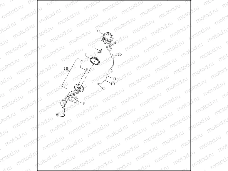 FUEL TANK INSTRUMENTS - FXD & FXDS-CON