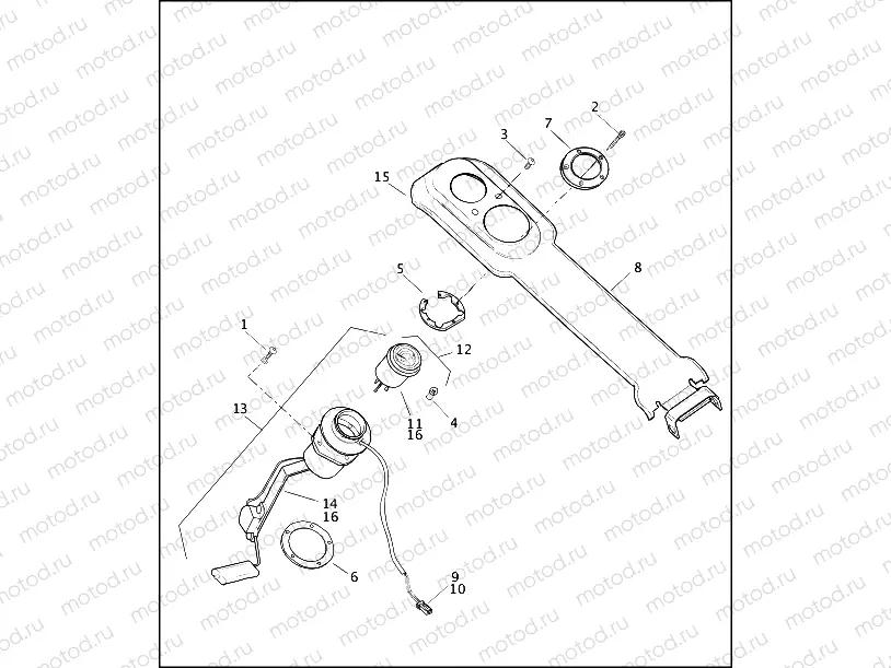 FUEL TANK INSTRUMENTS - FXD, FXDS-CON & FXDX