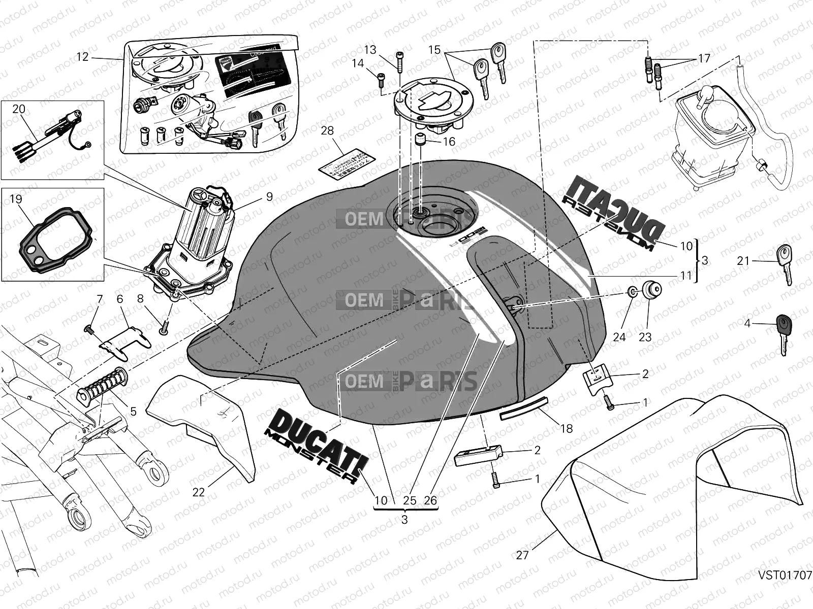 FUEL TANK [MOD:M 1200R;XST:JAP]