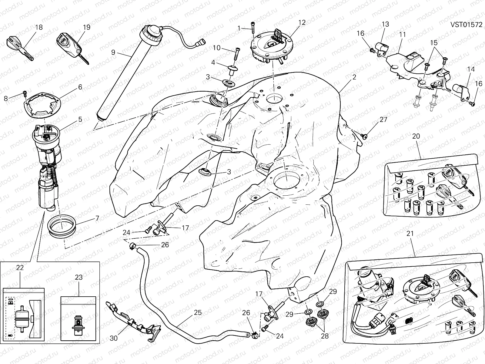 FUEL TANK [MOD:MS1200E;PLT:DB10;XST:AUS,EUR,FRA,JAP,TWN]