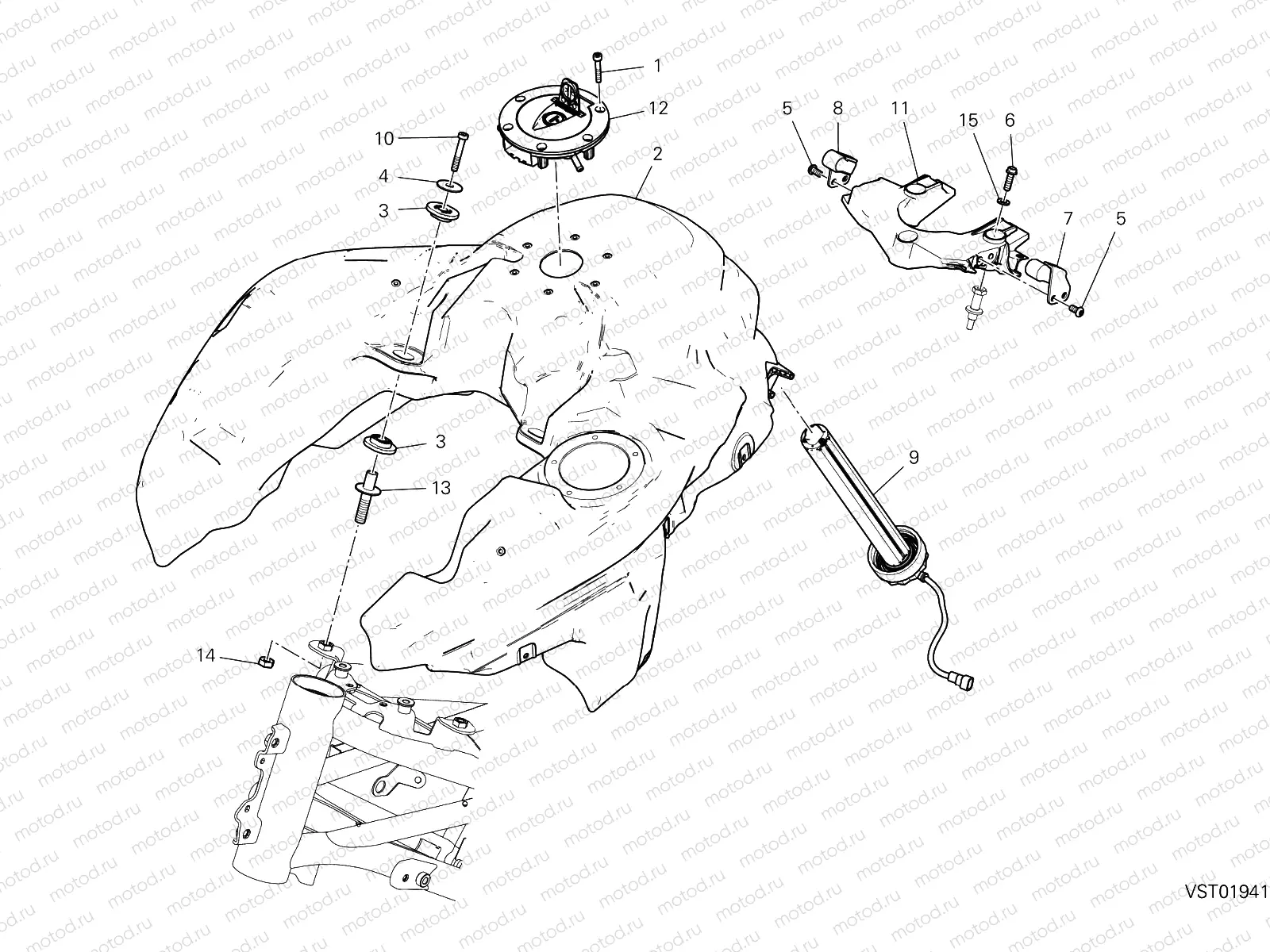 FUEL TANK [MOD:MS950S]