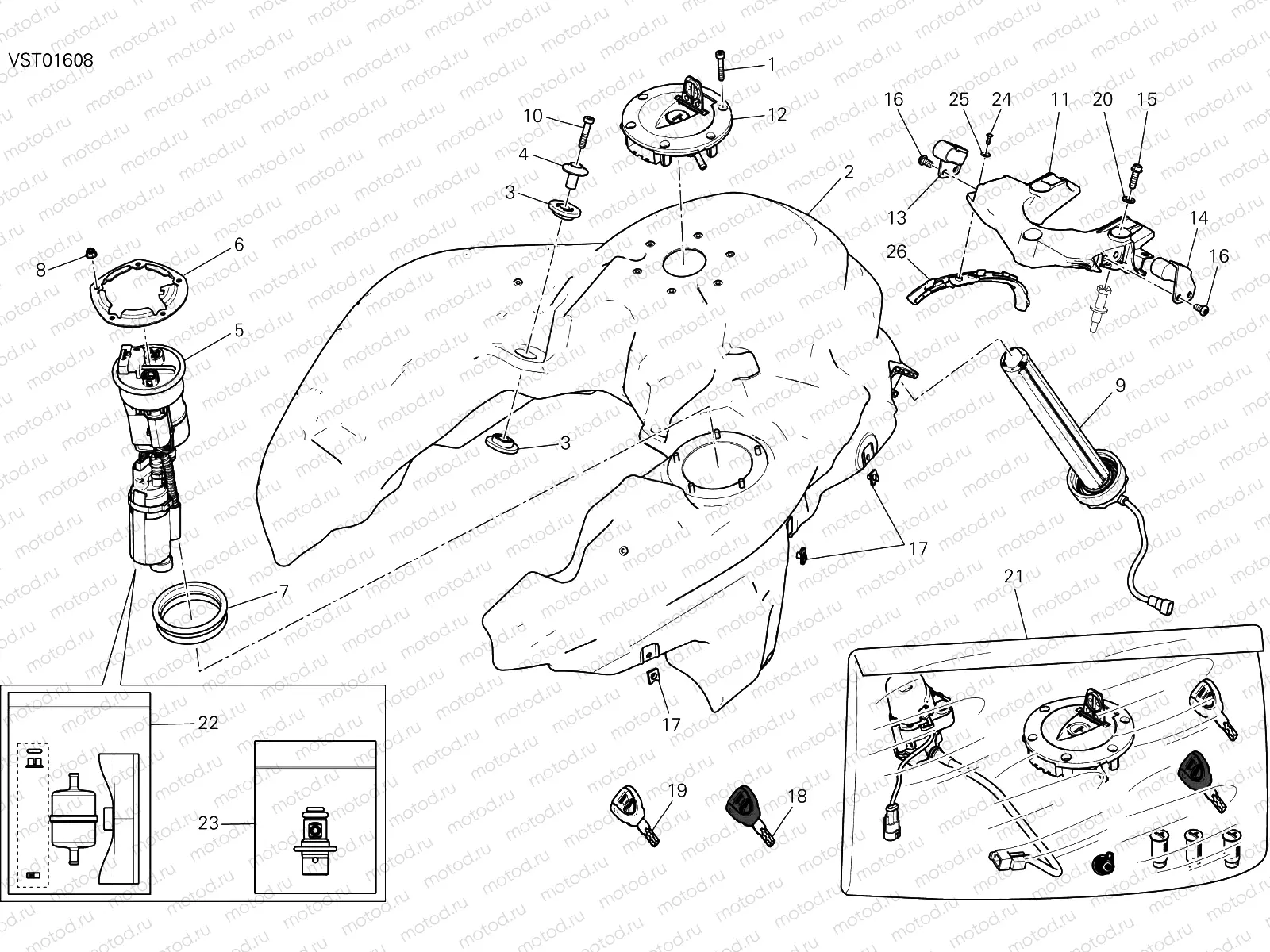 FUEL TANK [MOD:MS950T;XST:EUR]