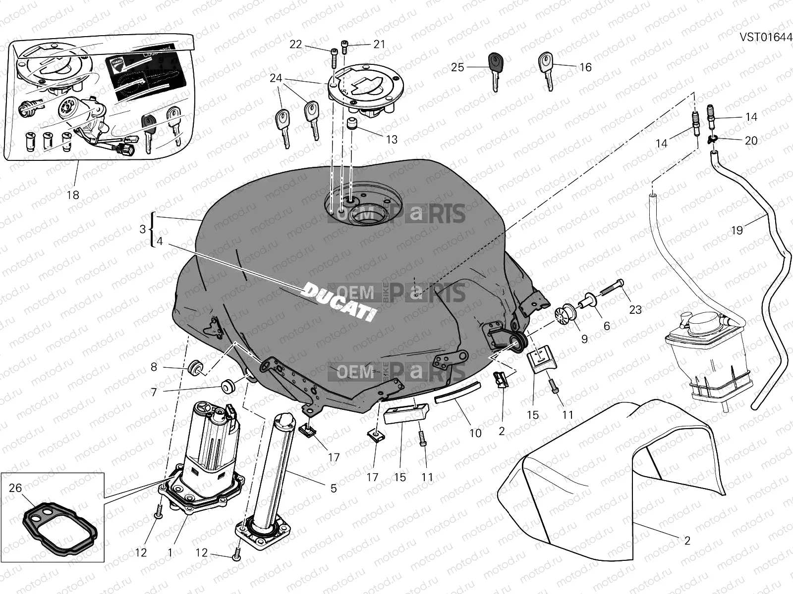 FUEL TANK [MOD:SS 939]