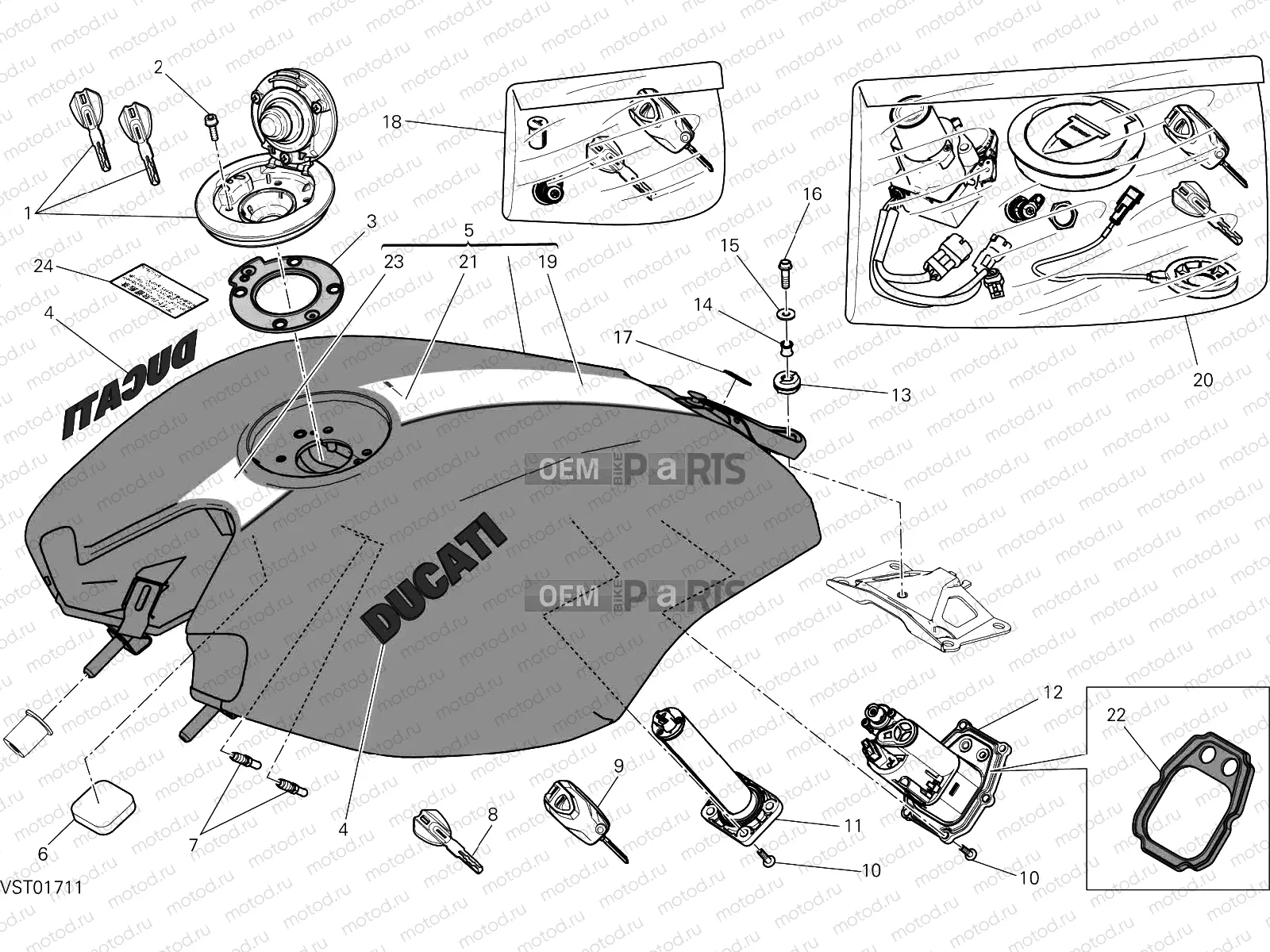 FUEL TANK [MOD:XDIAVELS;XST:JAP]