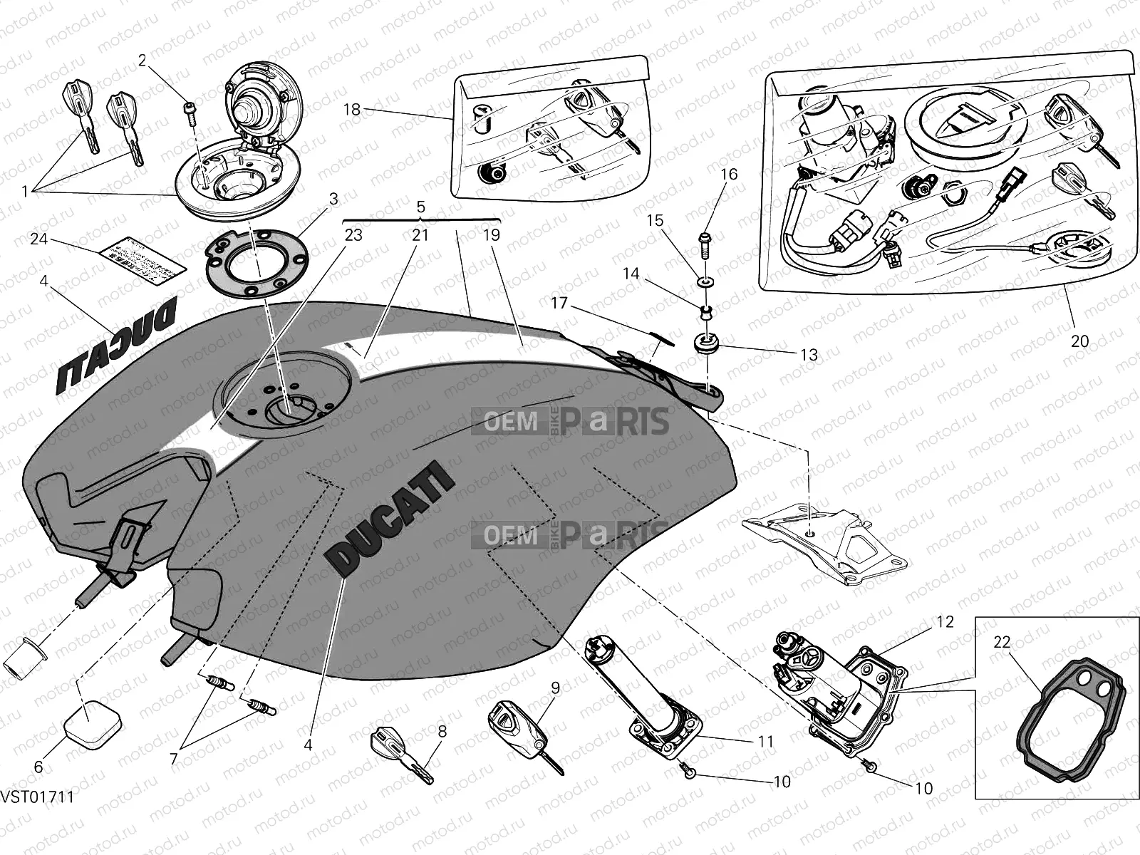 FUEL TANK [MOD:XDIAVELS;XST:JAP]