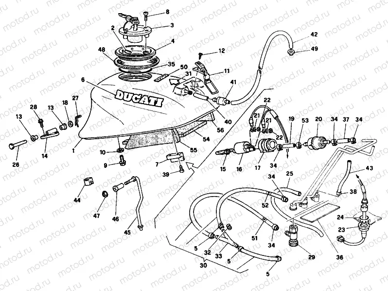 FUEL TANK » TANK/SEAT