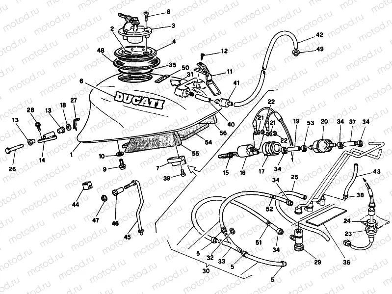 FUEL TANK » TANK/SEAT