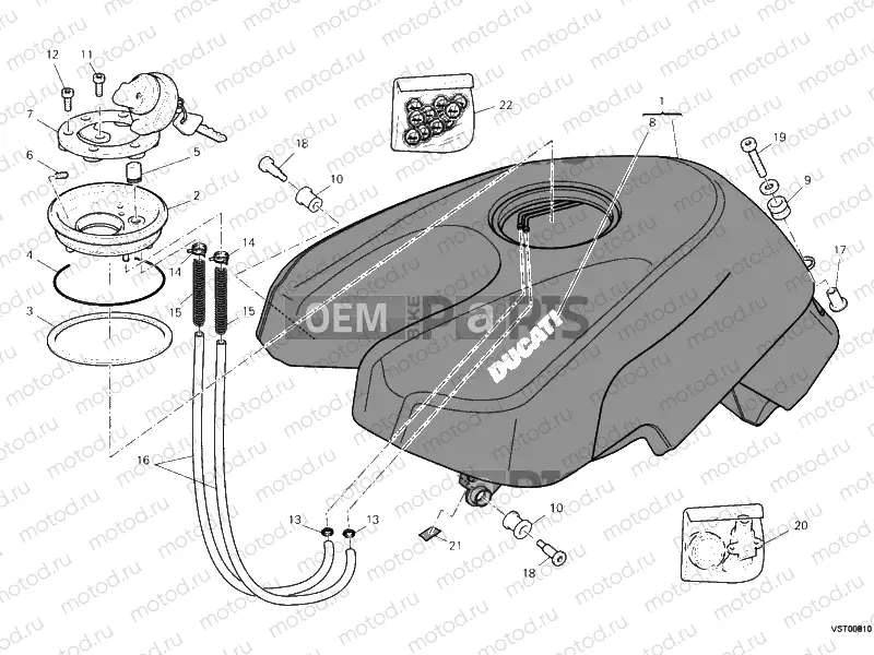 FUEL TANK » TANK/SEAT