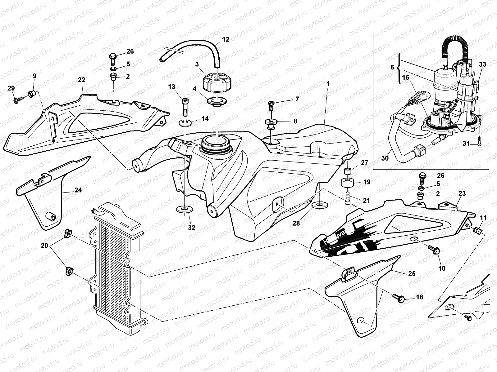 FUEL TANK (TC)