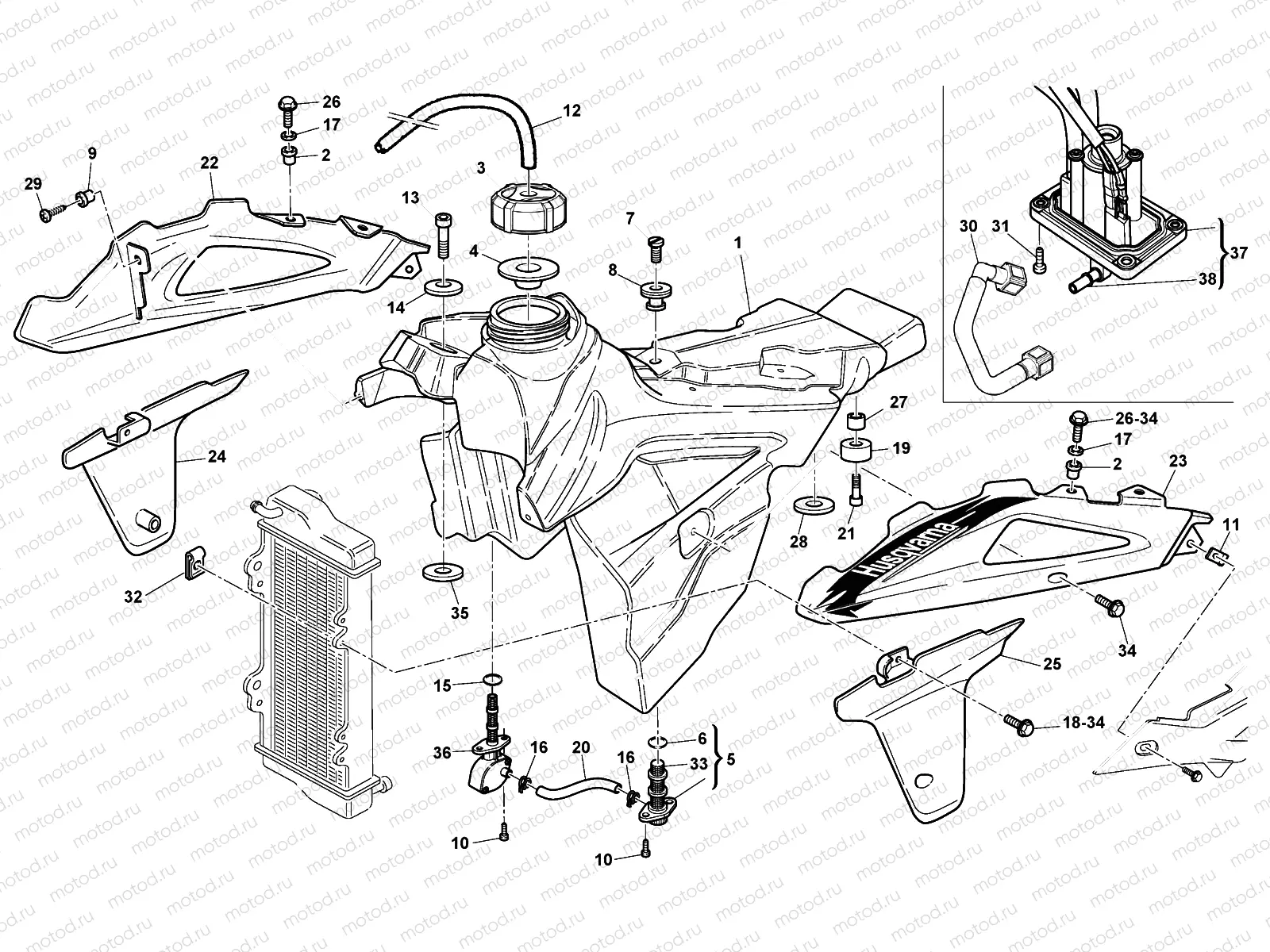 FUEL TANK (TE-TXC)