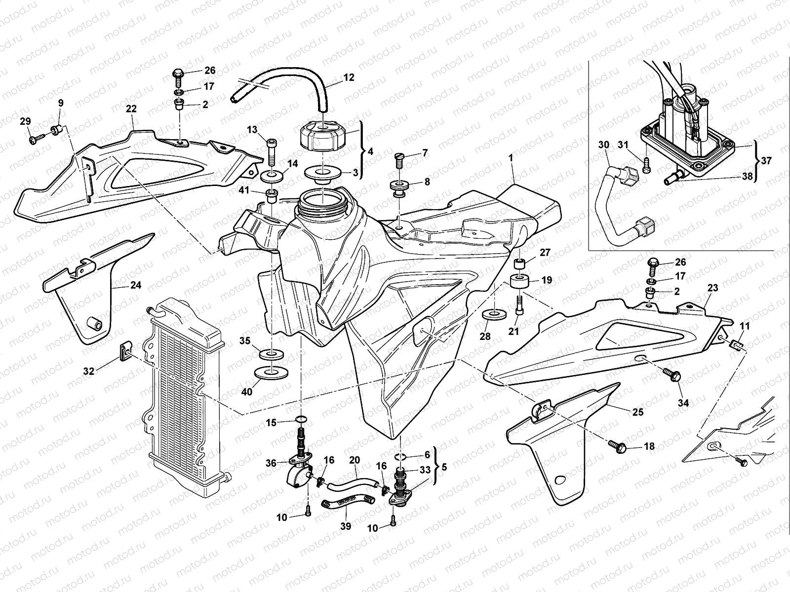 FUEL TANK (TE-TXC)
