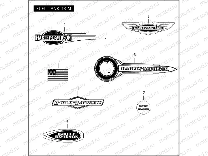 FUEL TANK TRIM (1 OF 2)